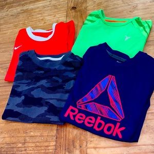 Lot of 4 boys shirts